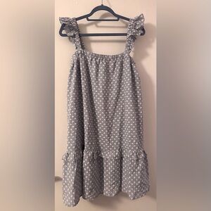 Women’s Pink Lily Ruffle Sleeve Dress